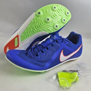 Nike Zoom Rival DC8749-401 Track Field Racing Spikes Shoes Blue Men’s Sz 10.5